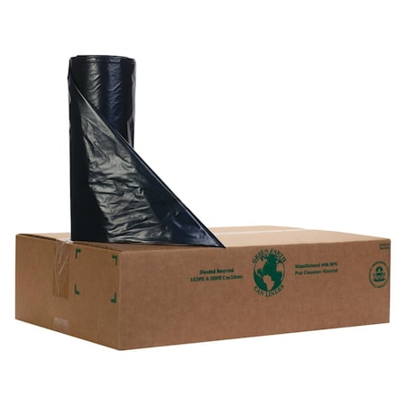 Noramco 12-16 gal Trash Bag with Liner Flat Top, 500PK NO5595